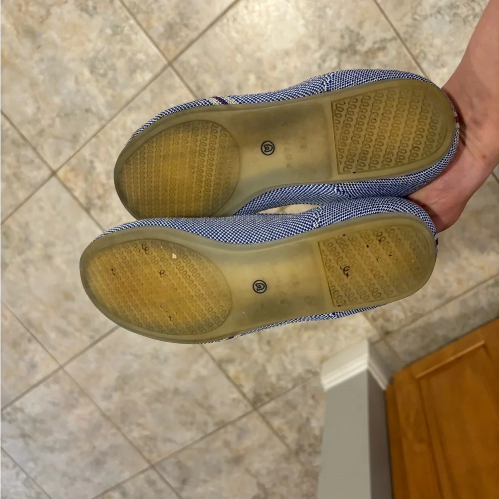 Reflective blue Rothy’s - Picture 4 of 6